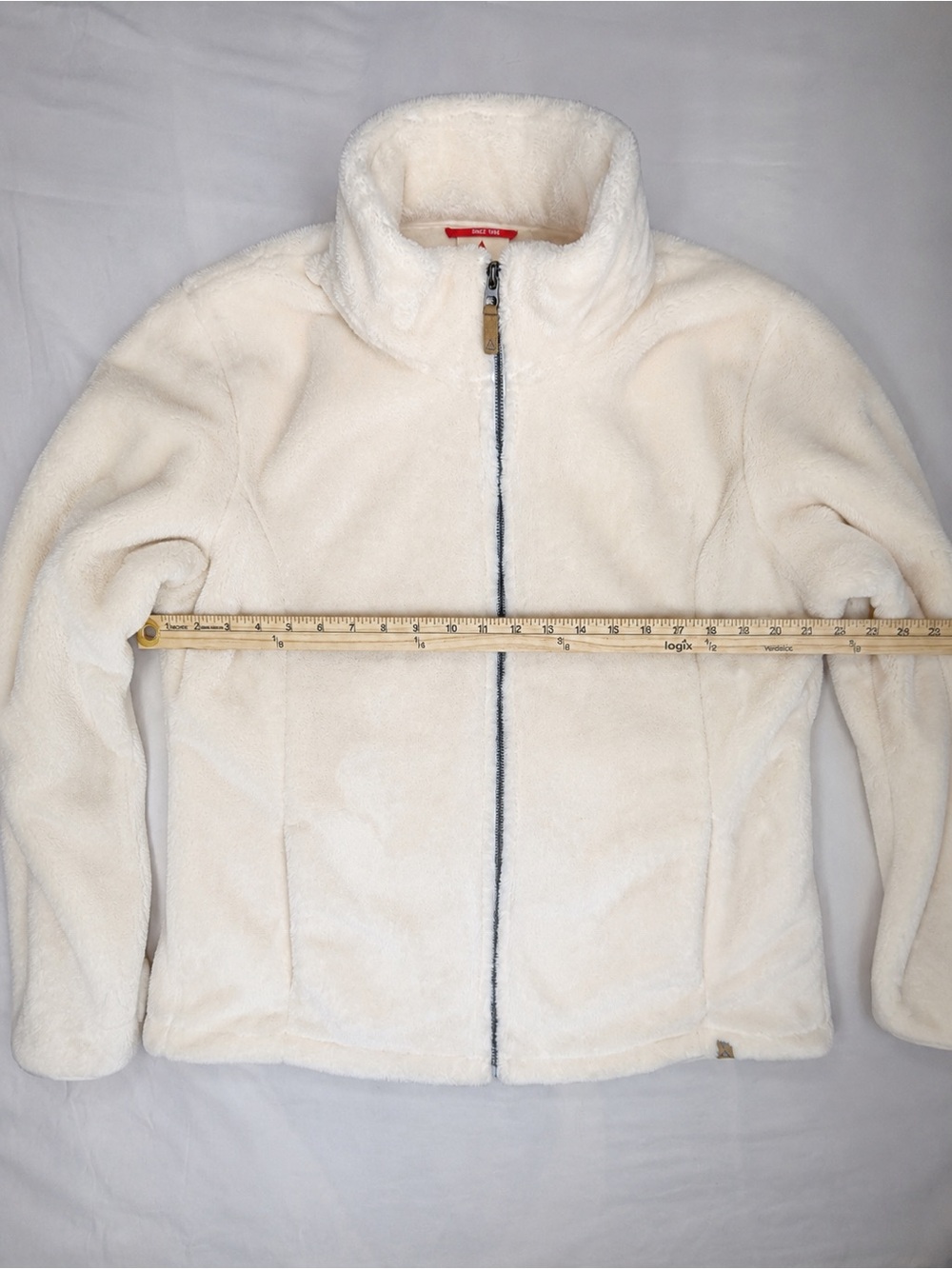 Gerry Weber Cream Plush Full-Zip Teddy Jacket